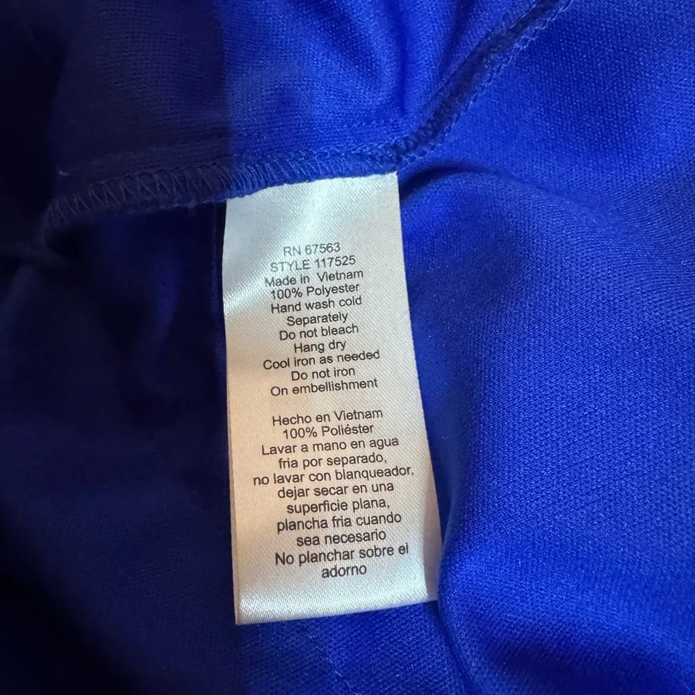 Ignite Royal Blue Evening Dress - Picture 8 of 8